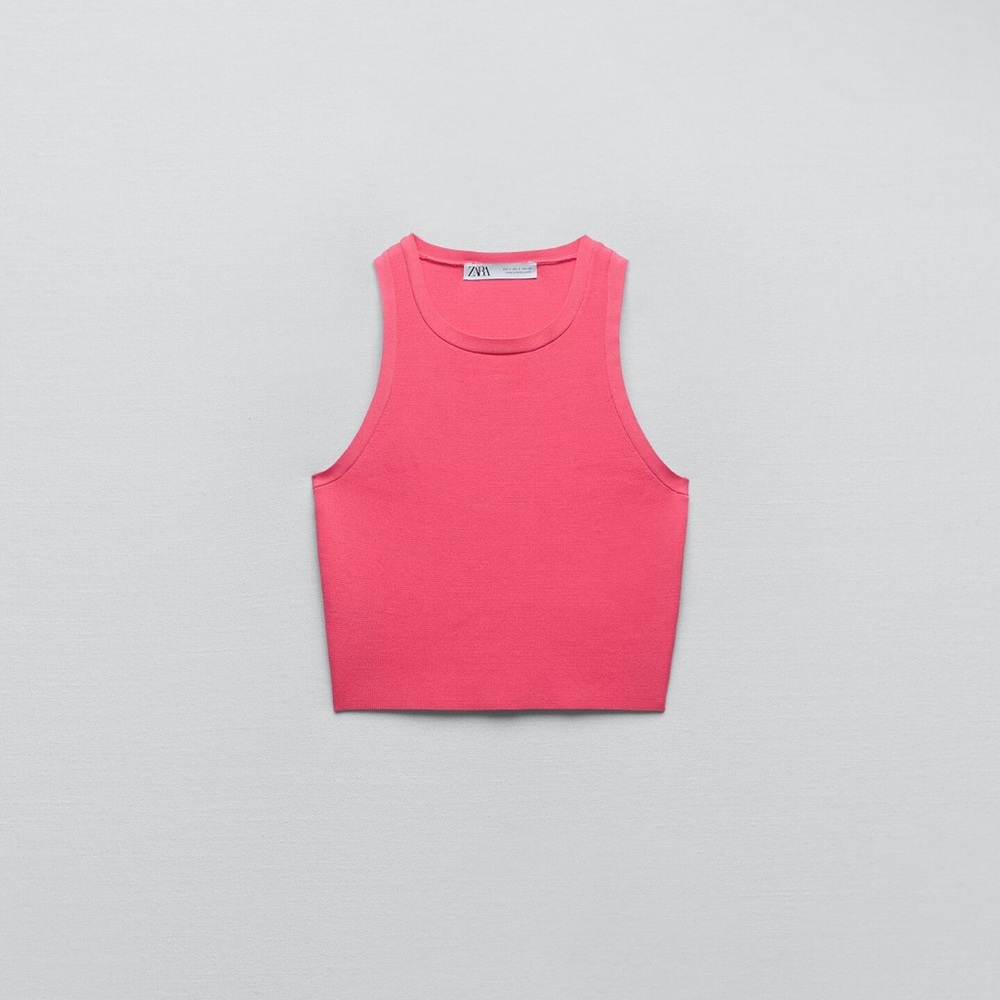 Zara pink top